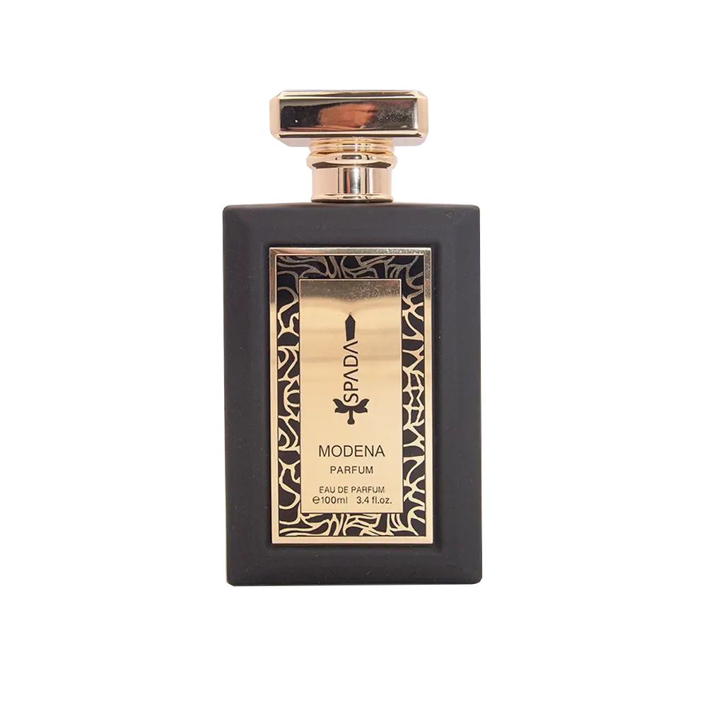 Spada Modena perfume amber gourmand fragrance with caramel and sandalwood