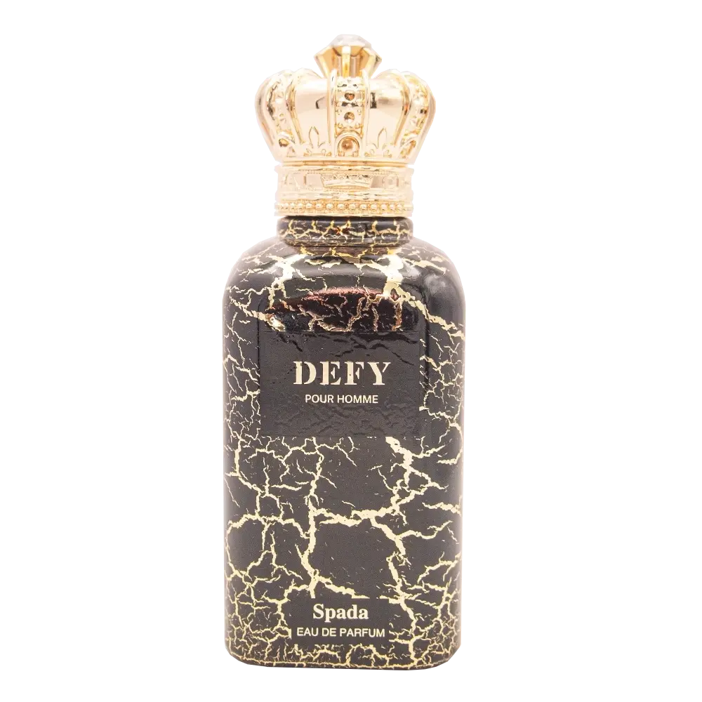Spada Defy perfume floral spicy woody fragrance with rose and oud notes